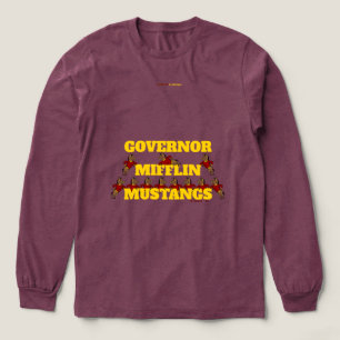 Triblenda EL GOBERNADOR MIFFLIN MUSTANGS Camiseta
