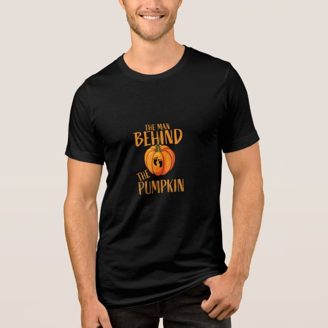 Triblenda El hombre detrás de la camiseta de Halloween (Anverso)