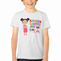El jardín de infancia acaba de tener una camiseta 