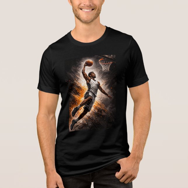 Triblenda Elevación Implacable – Camiseta de Dunk de Poder d (Anverso)