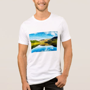 Triblenda Embalse de Dovestone el invierno Camiseta básica o