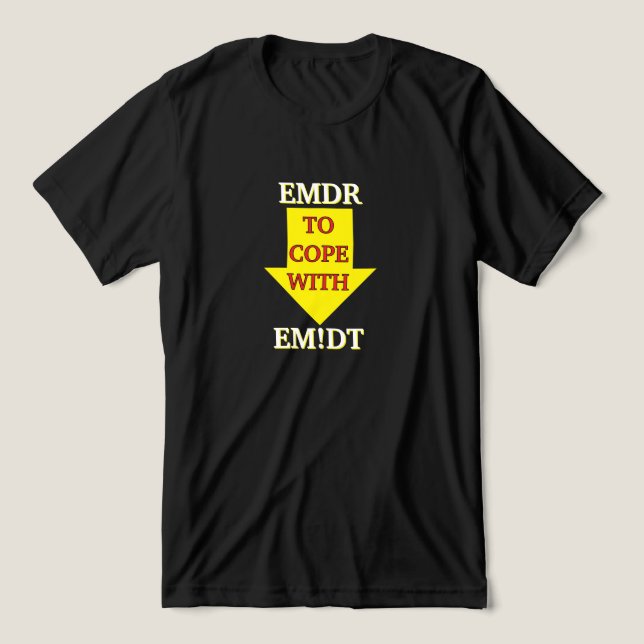 Triblenda EMDR para lidiar con la camiseta de EM!DT (Diseño delantero )