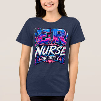 Triblenda Enfermera de Urgencias de Guardia Camiseta