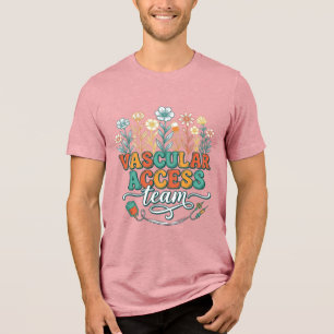 Triblenda Equipo de Acceso Vascular Diseño de Camiseta Médic