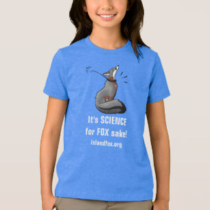 Triblenda Es CIENCIA Por el Amor de FOX Camiseta True Royal