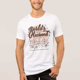 Triblenda Esposo Más o Menos del Mundo Camiseta Divertida Pe