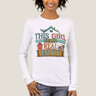 Triblenda Esta Chica Vende Inmuebles Camiseta de Regalo para