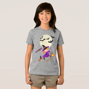 Triblenda Esta noche volaremos camiseta de bruja barata vola