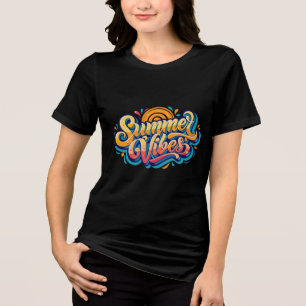 Triblenda Estética elegante / Camiseta de moda esa es mi v