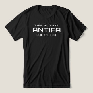 Triblenda Esto es lo que parece una camiseta de ANTIFA