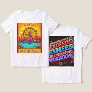 Triblenda Excede los límites de mi medicina" camiseta