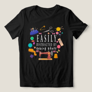 Triblenda Fácilmente Distraído Por Camiseta De Cosas De Cost