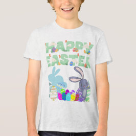 Triblenda Felices Pascuas Niños Unisex Camiseta