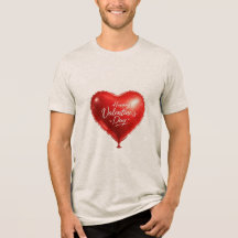 Feliz Día de San Valentín, camiseta de corazón