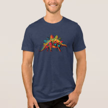 Fiesta Polka Dot Pal: camiseta Stegosaurus Unisex