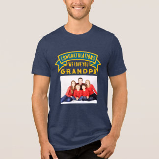 Triblenda Foto subida - mejor camiseta del abuelo Tri-Blend