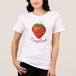 Triblenda Fresa TropiCool - Camiseta Veraniega Cuta