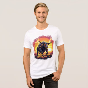 Triblenda Fuerza duradera - Robótica camiseta de toro