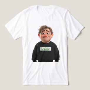 Triblenda Funcionó en mi máquina Camiseta de agotamiento par