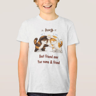 Triblenda Gato de Fusión Mejor Amigo - Camiseta