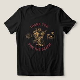 Triblenda Gracias por la camiseta de playa | Verano cristian