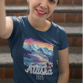 Triblenda Grupo de crucero por Alaska Camiseta de barco de o