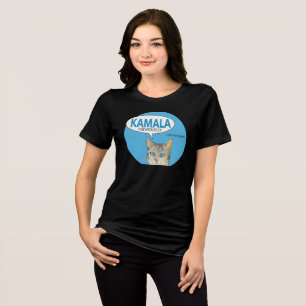Triblenda Guay Gats para camiseta de Kamala