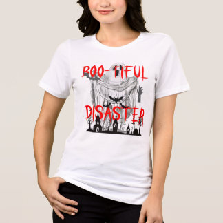 Triblenda Hermosa camiseta de desastre