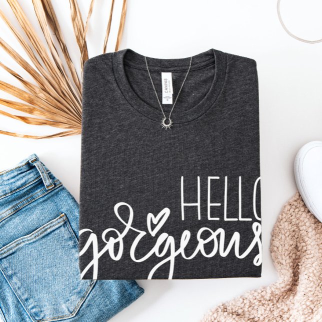 Triblenda Hola Gorgeous TShirt, camiseta femenina, Hola cami (Subido por el creador)