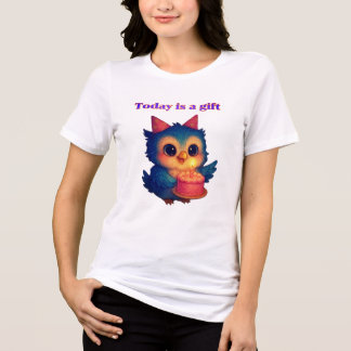 Triblenda Hoy es un regalo - Camiseta inspirada en la gratit