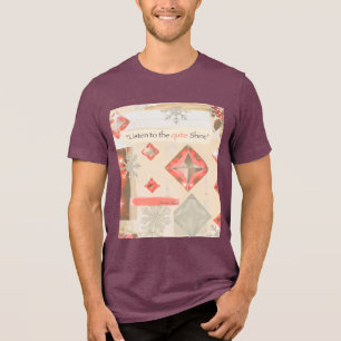 Triblenda Journey y Luz Cálida – Camiseta Vintage de Coral p