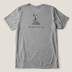 Triblenda Jugador de tenis Camiseta gráfica - Deporte dinámi