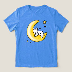 Triblenda KiniArt Westie Camiseta de Amor Lunar
