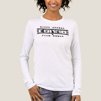 Triblenda Kitty Appeal & Film Reels Manga Larga Camiseta Bla