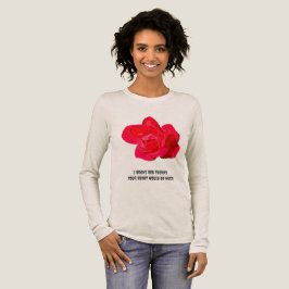 Triblenda La camiseta de manga larga Witty Armour Rose