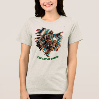 Triblenda la camiseta del arte de la danza