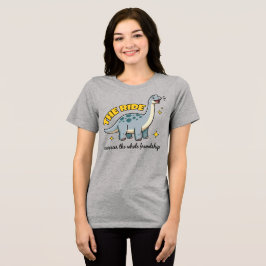 Triblenda La camiseta Ride Bestie, divertida camiseta de din