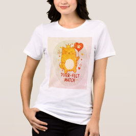 Triblenda La camiseta Royal Premium Tri-Blend "La pareja per
