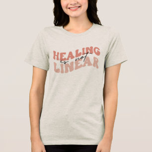 Triblenda La curación no es una camiseta lineal