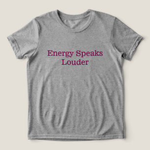 Triblenda La energía habla más fuerte - Camiseta de vibracio