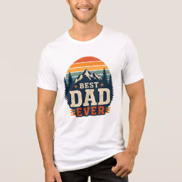 Triblenda La Mejor Camiseta Retro de Montaña para Papá | Vin