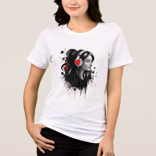 Triblenda La música es una camiseta perfecta para los músico