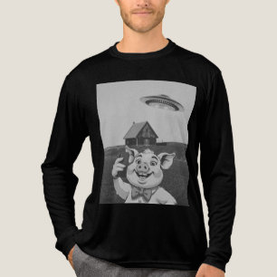 Triblenda La última camiseta de viaje de OVNI Selfie