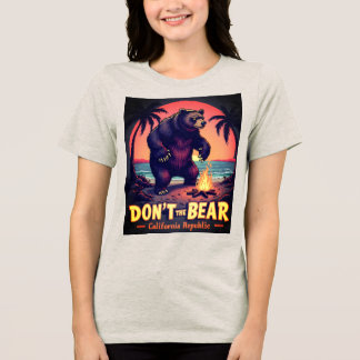 Triblenda La vieja camiseta de las mujeres de California