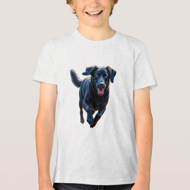Triblenda Labrador recuperar camiseta (Anverso)