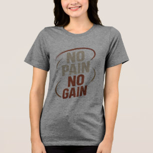 Triblenda Las mujeres no sufren ni ganan camiseta