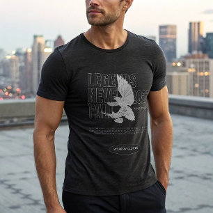 Triblenda LEGENES NUNCA CAIGAN Camiseta Águila - Savage Moti