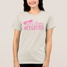 Triblenda Líneas de Bronceado y Camiseta de Citatorio de Teq