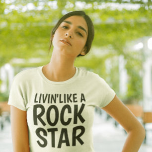 Triblenda LIVIN' COMO UNA ESTRELLA ROCA, camiseta