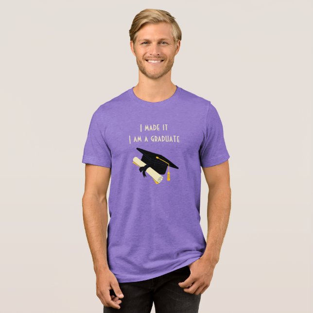 Triblenda Lo Hice, Soy Una Camiseta Graduada (Anverso Completa)